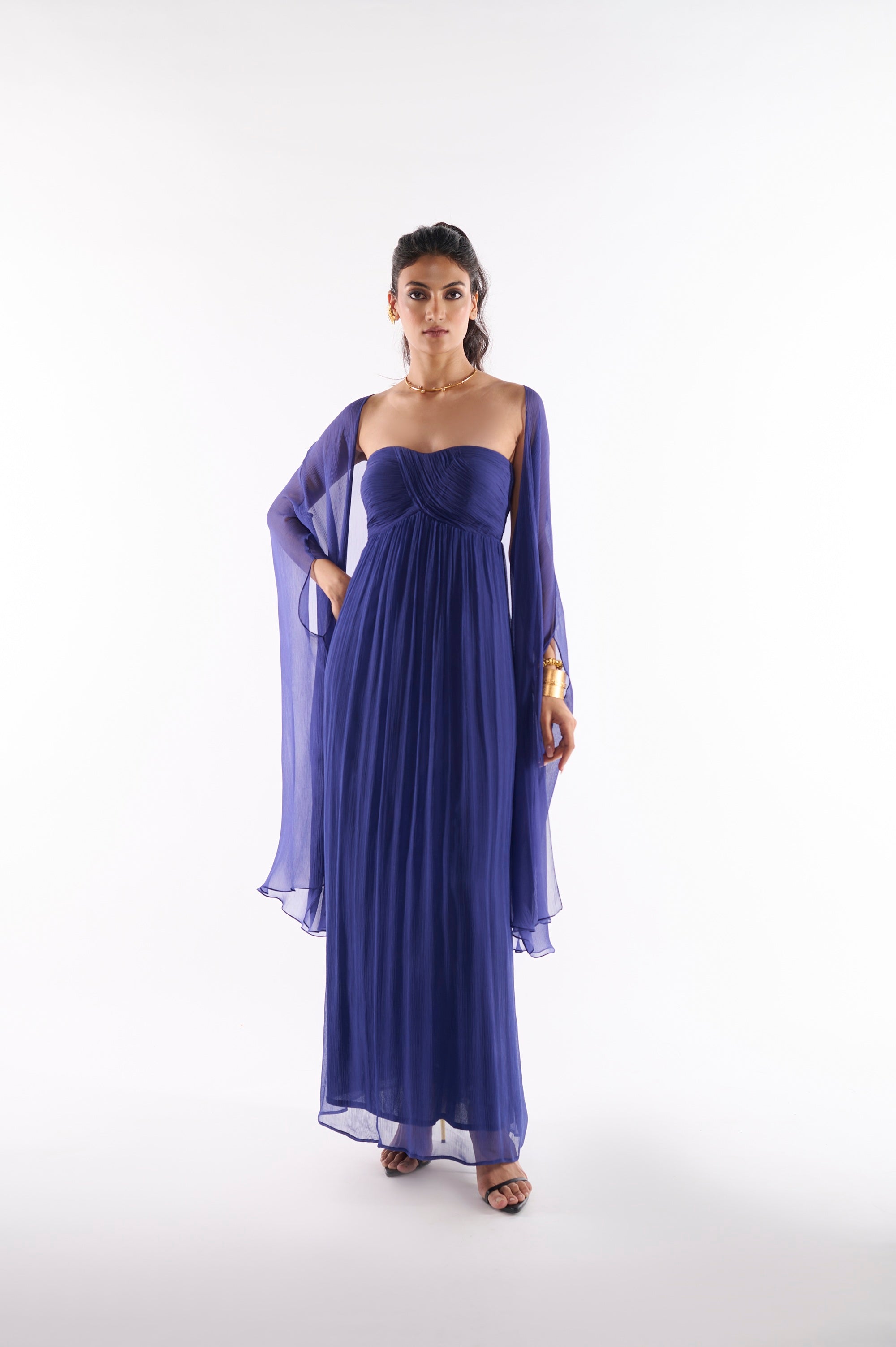 BLUE NADA MAXI WITH COVERUP