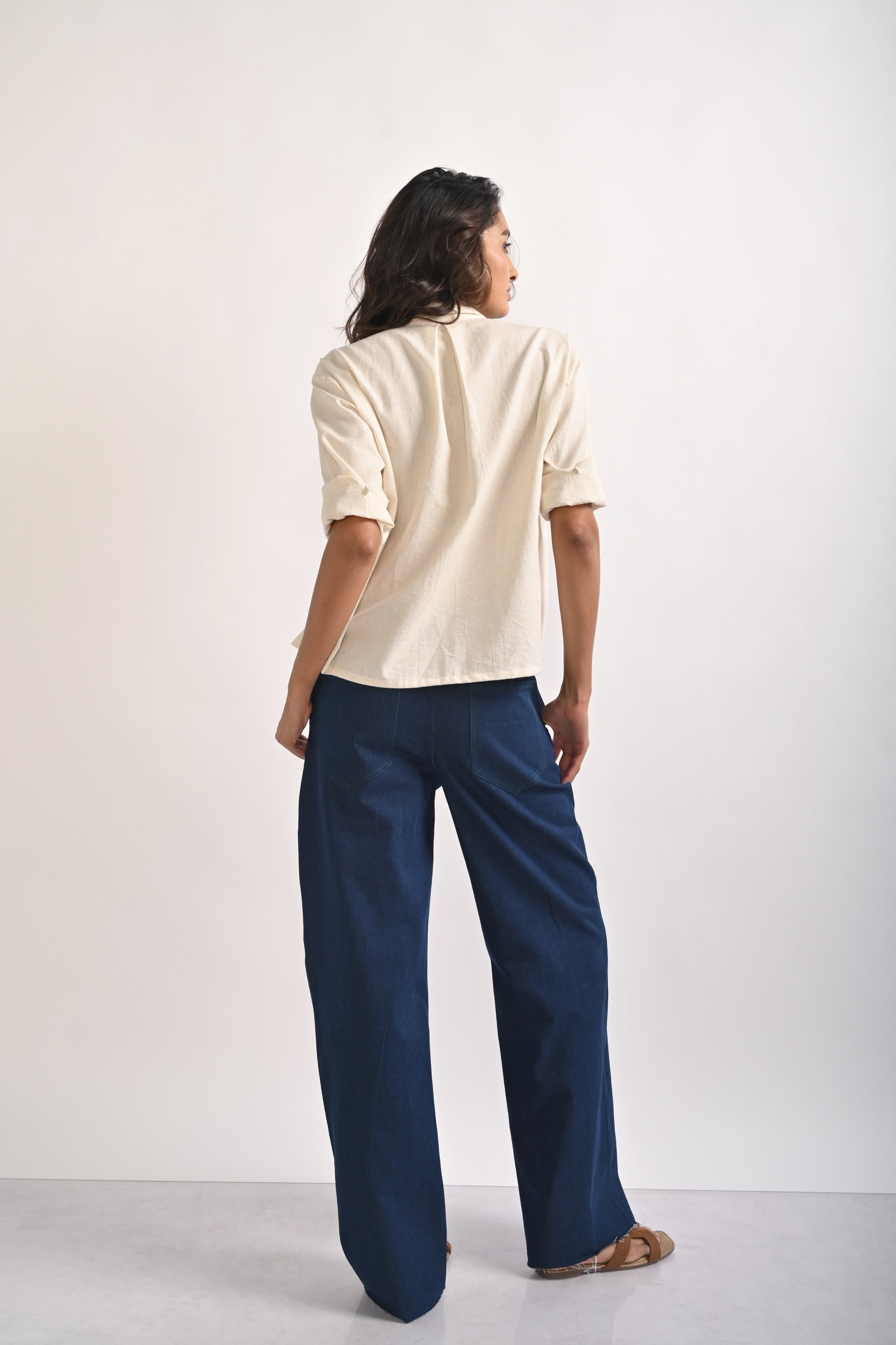 ORCHID KHADI SHIRT