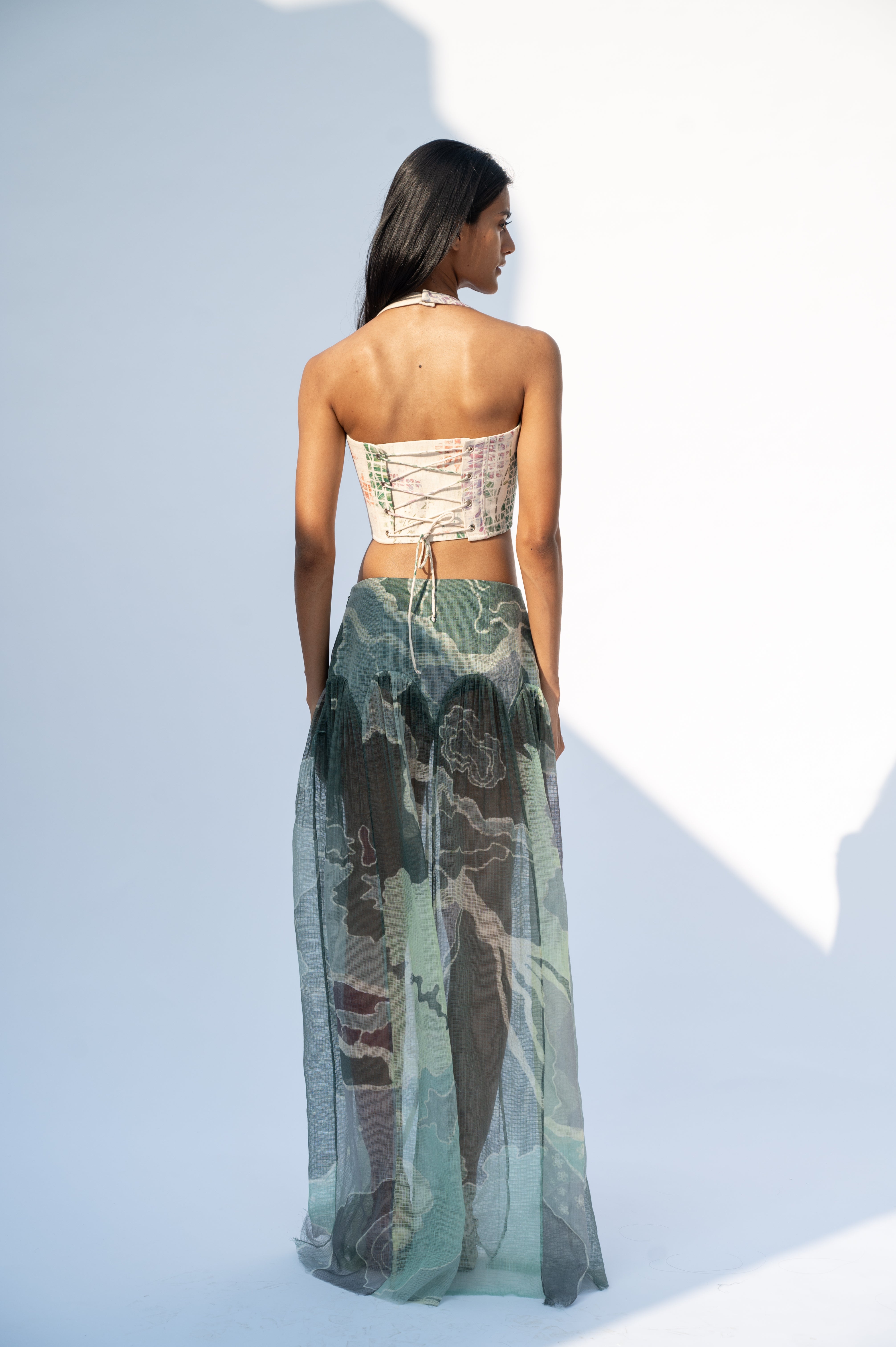 MORNING DEW CORSET & RIVER KOTA SKIRT SET