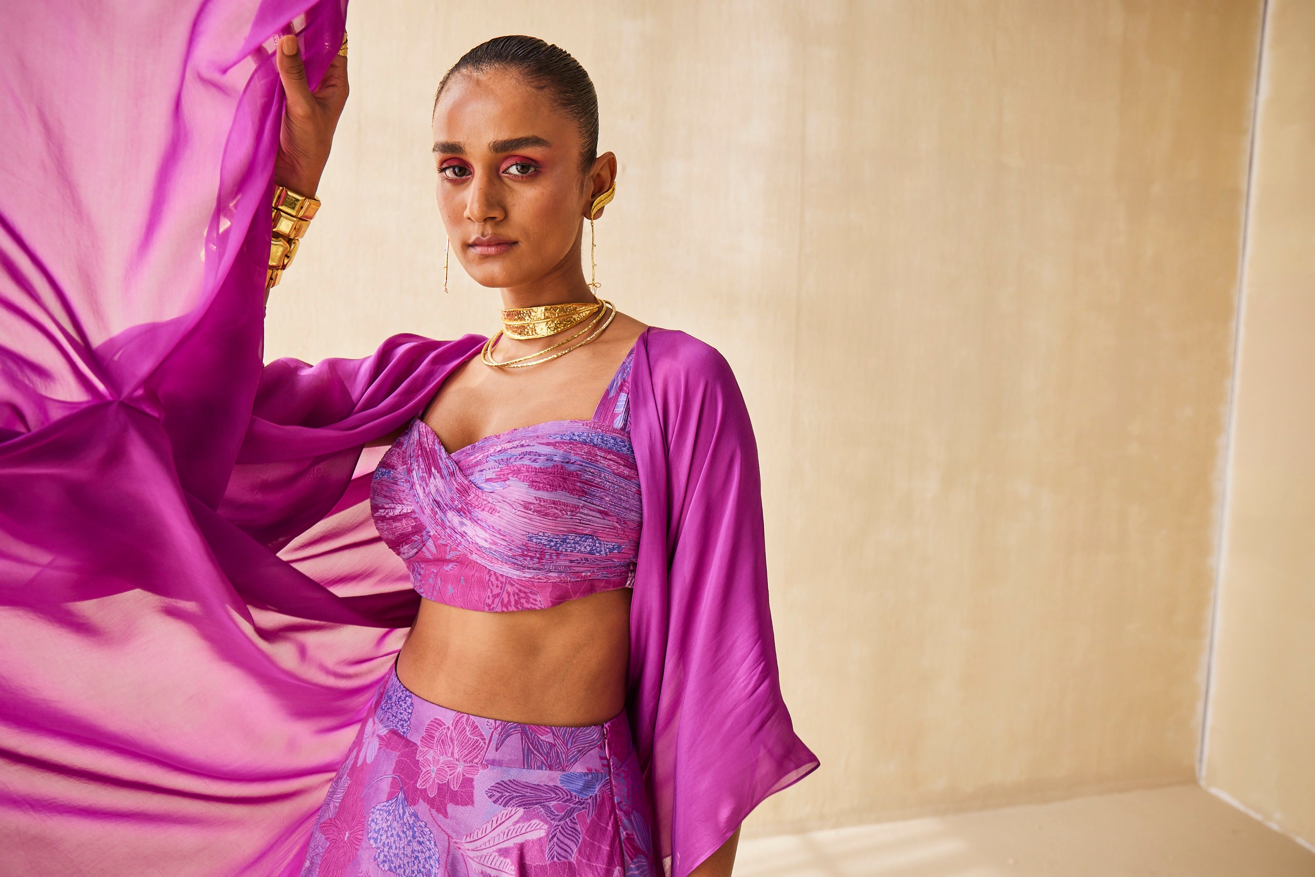 DEEP RHYTHM LEHENGA
