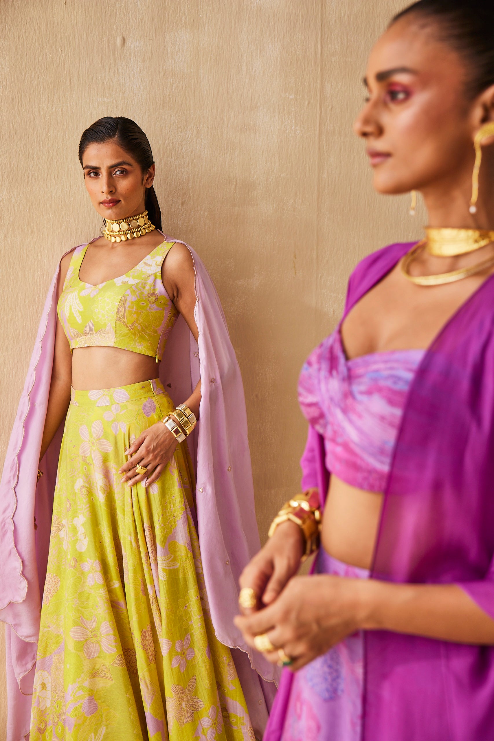 DEEP RHYTHM LEHENGA