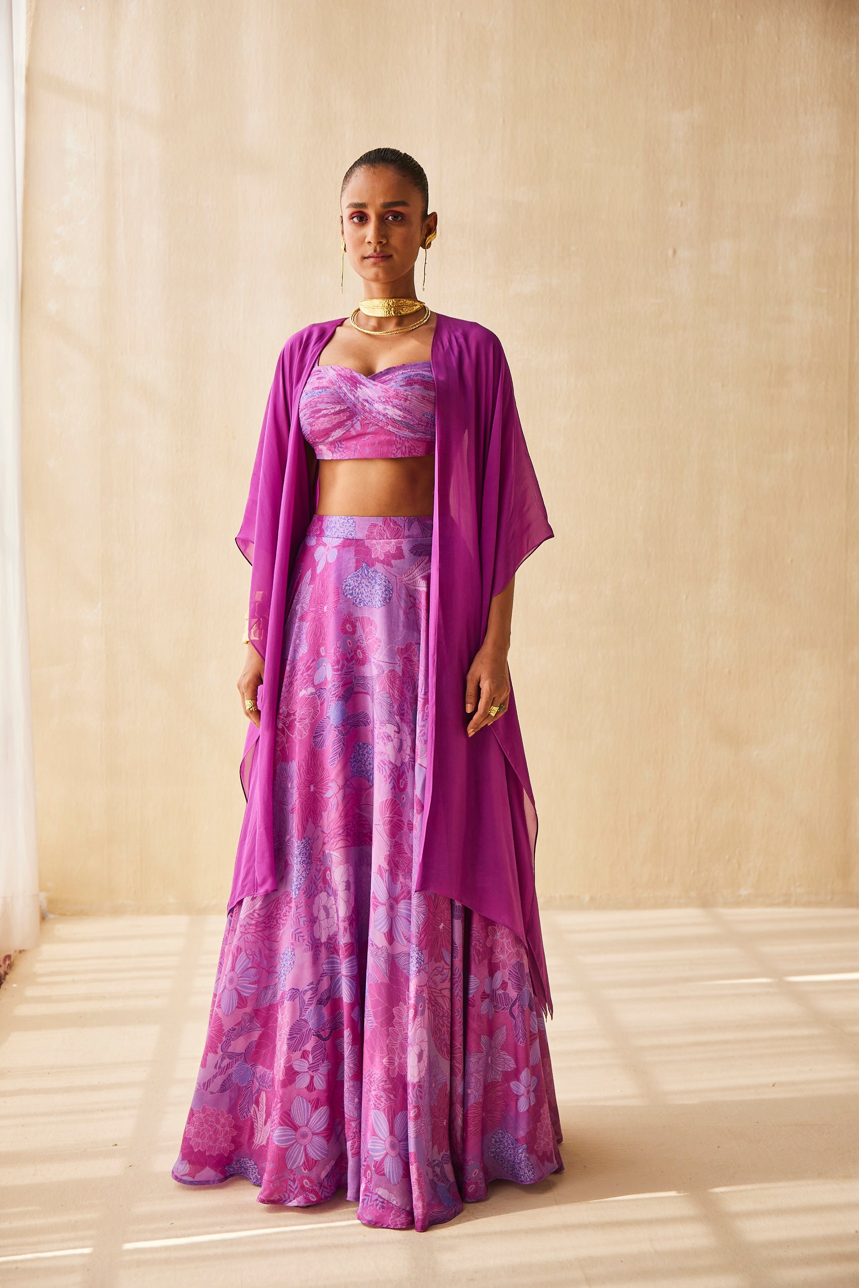 DEEP RHYTHM LEHENGA