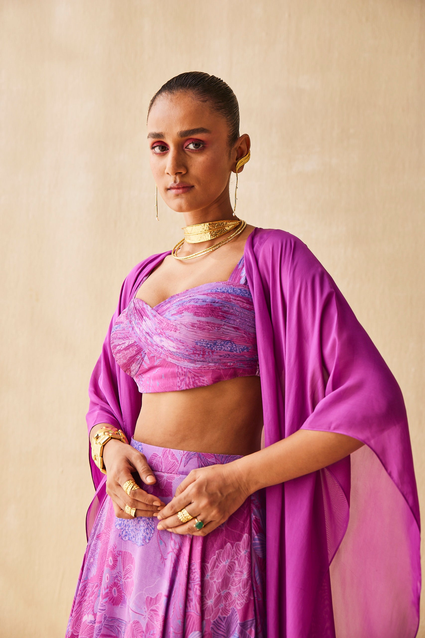 DEEP RHYTHM LEHENGA