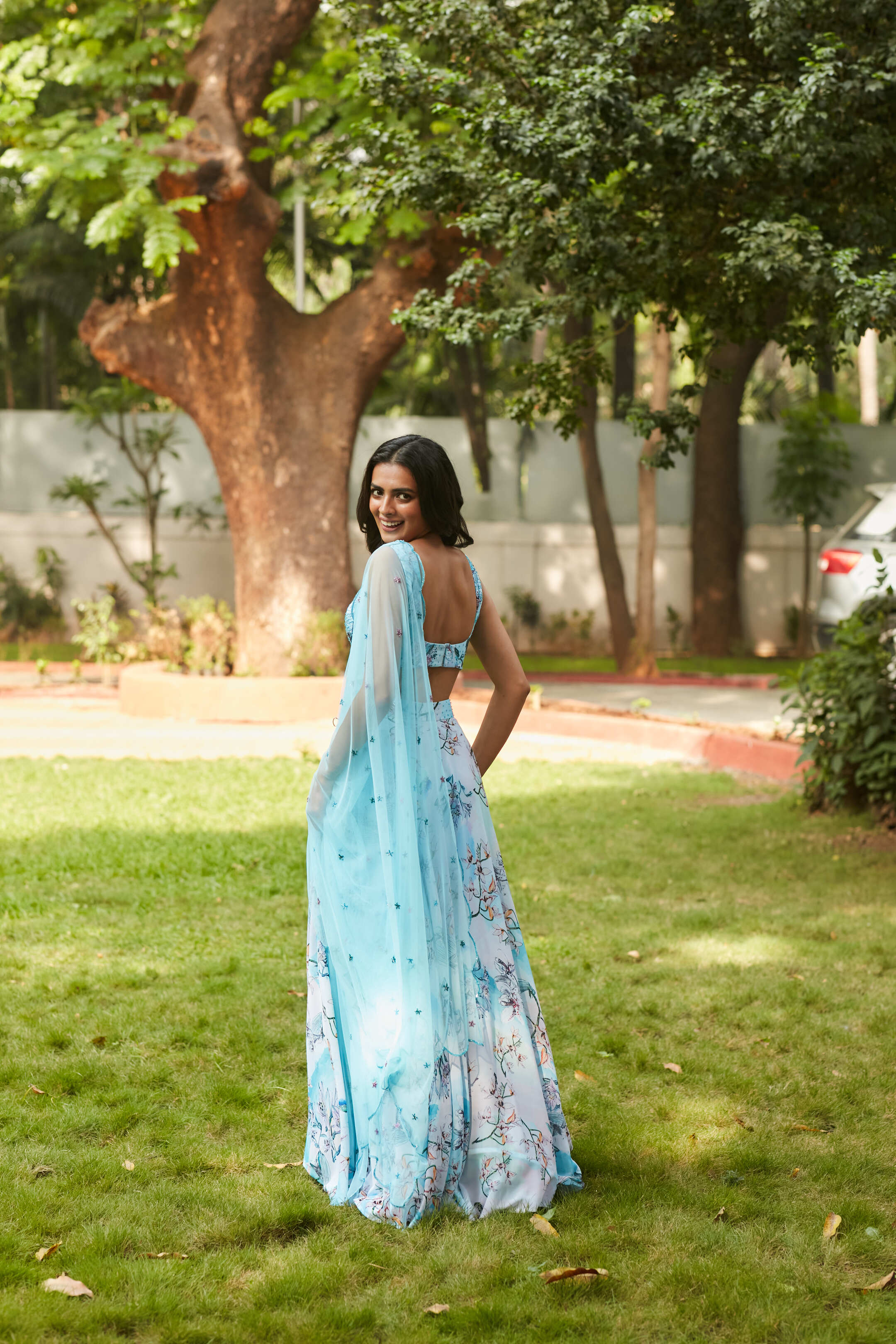 MULTICOLOR LEHENGA SET