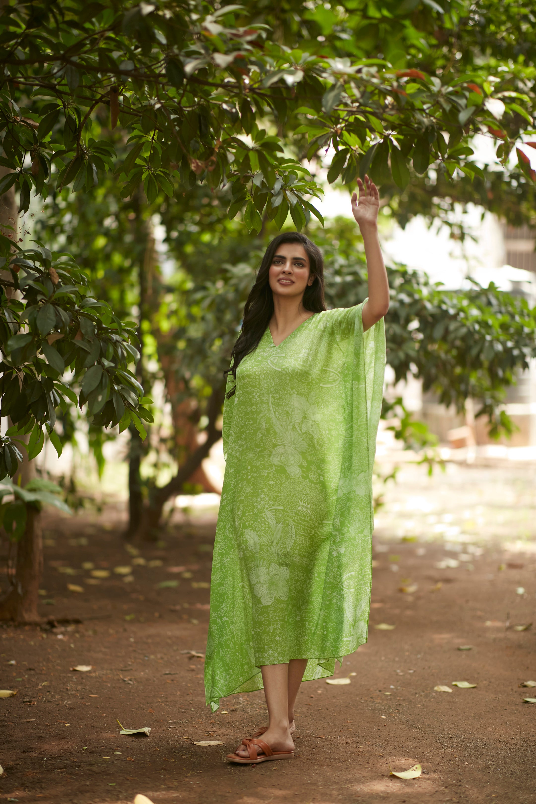 LAUREL LEAF KAFTAN