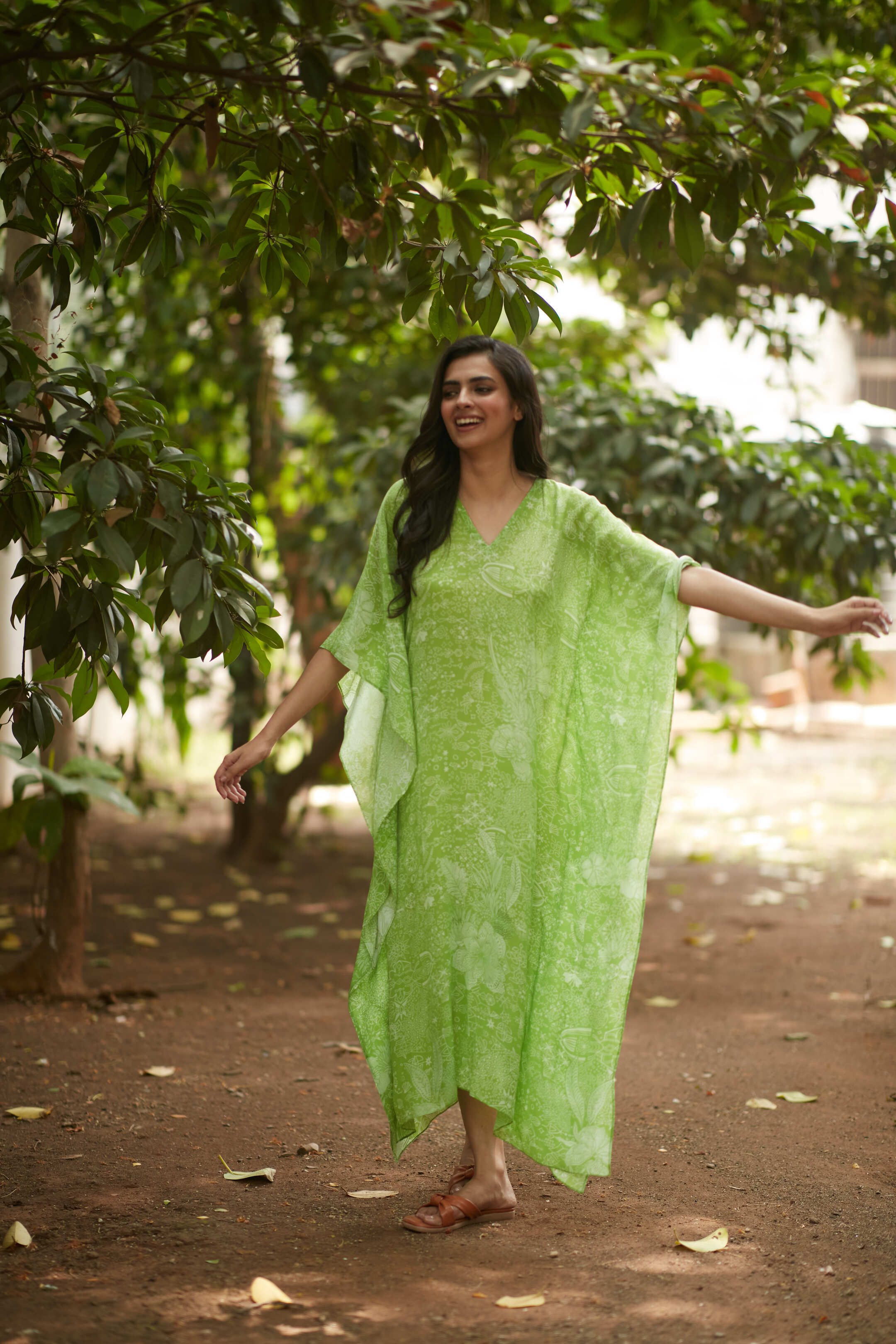 LAUREL LEAF KAFTAN