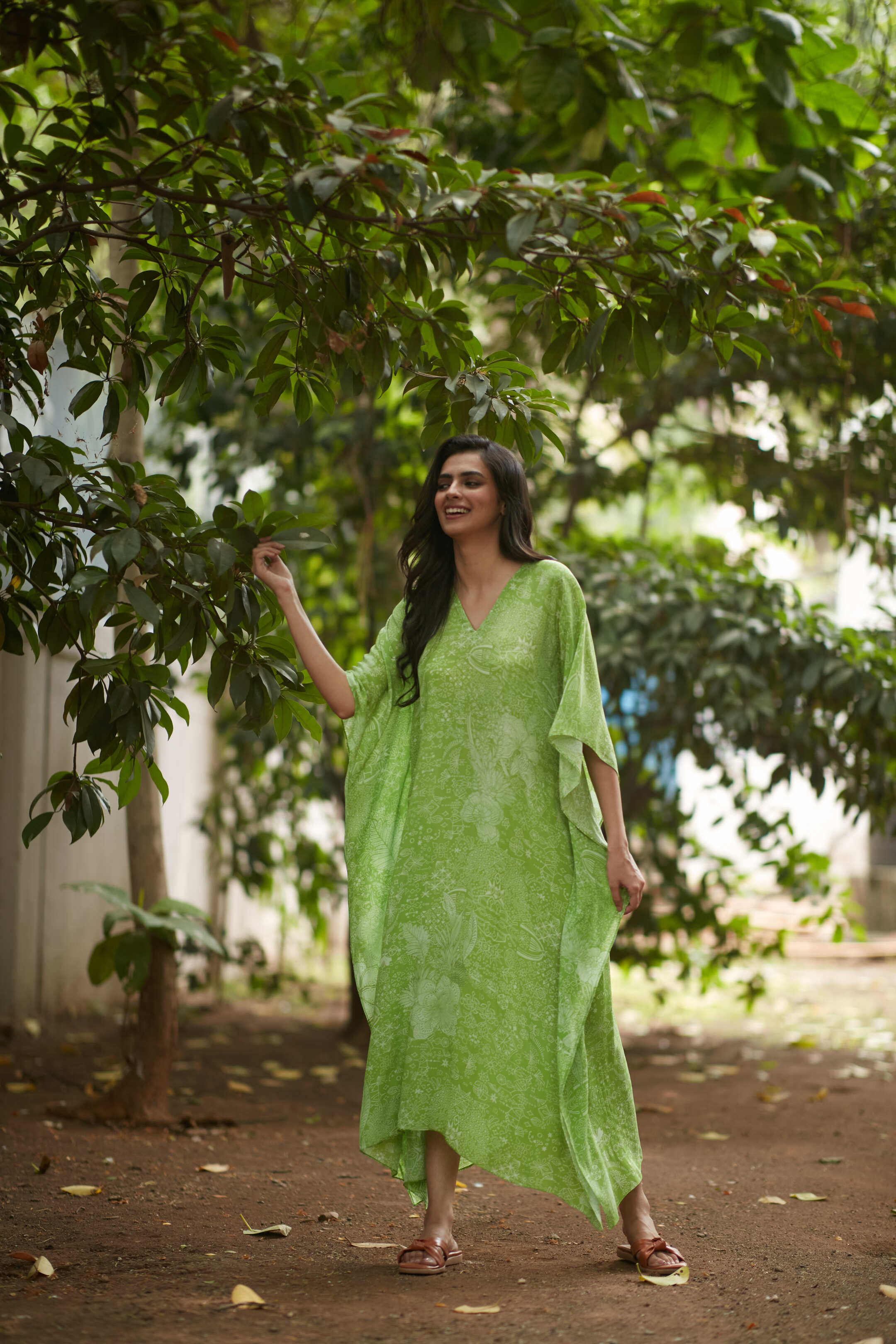 LAUREL LEAF KAFTAN