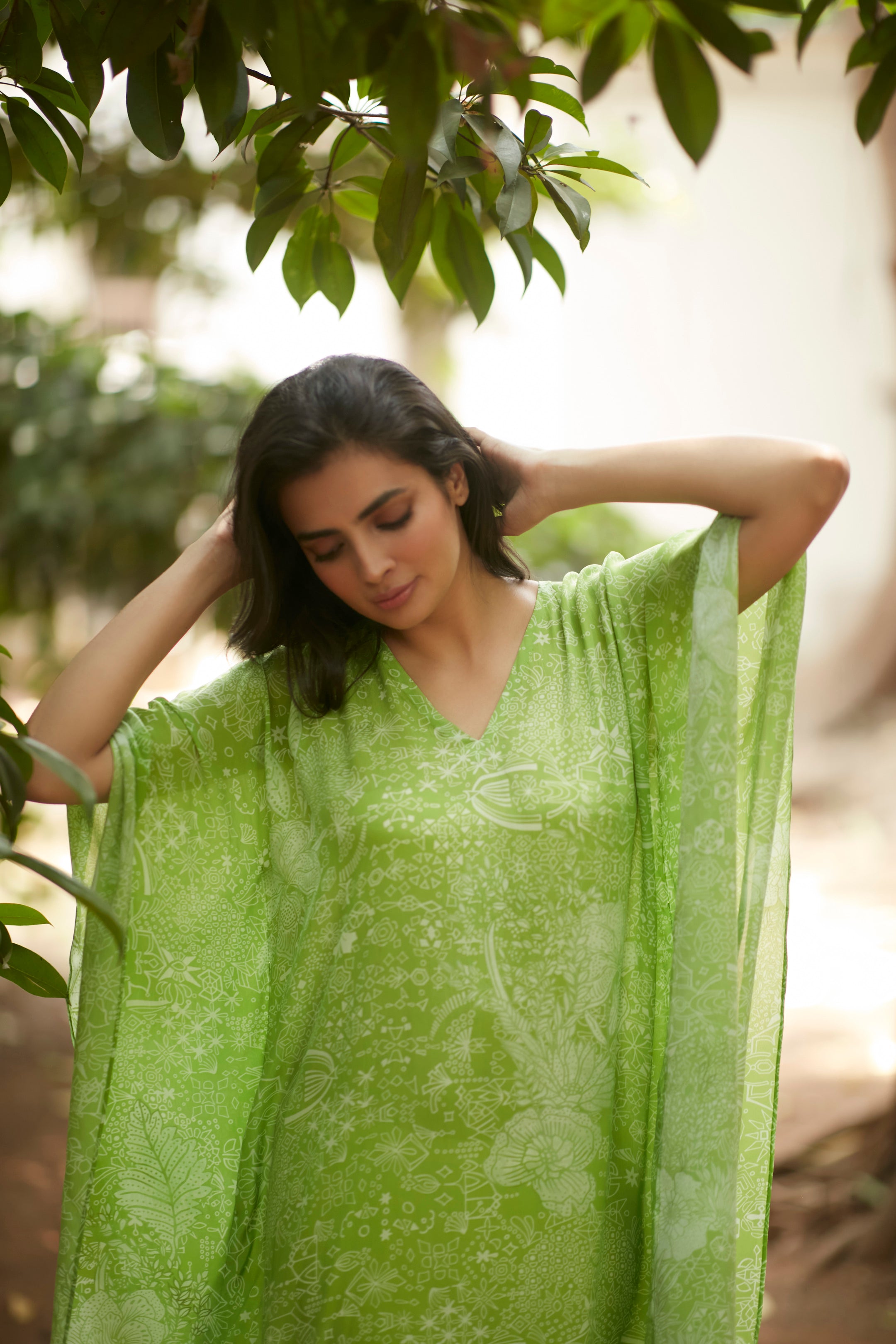 LAUREL LEAF KAFTAN