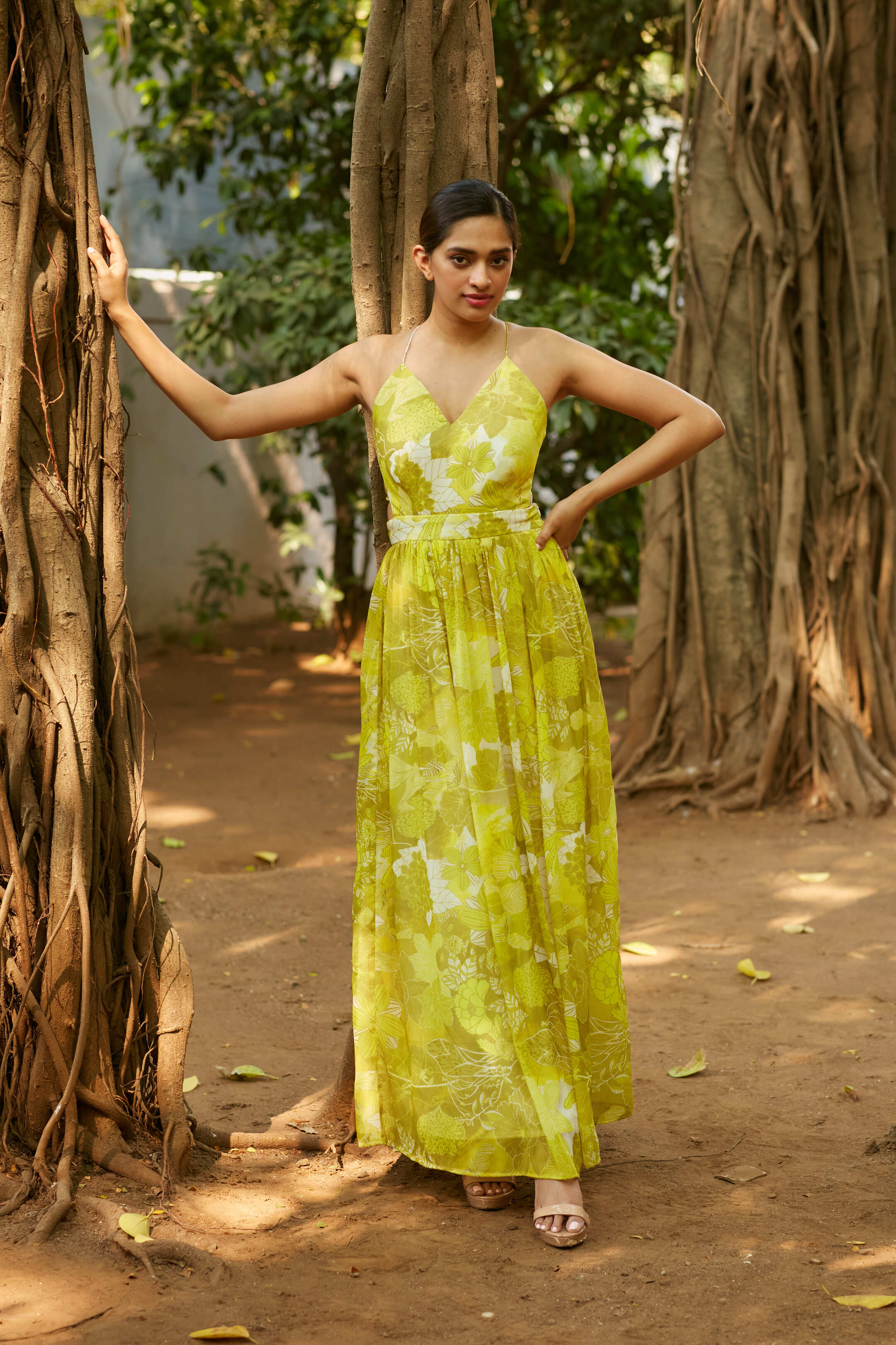 TUSCANY STRAPPY DRESS