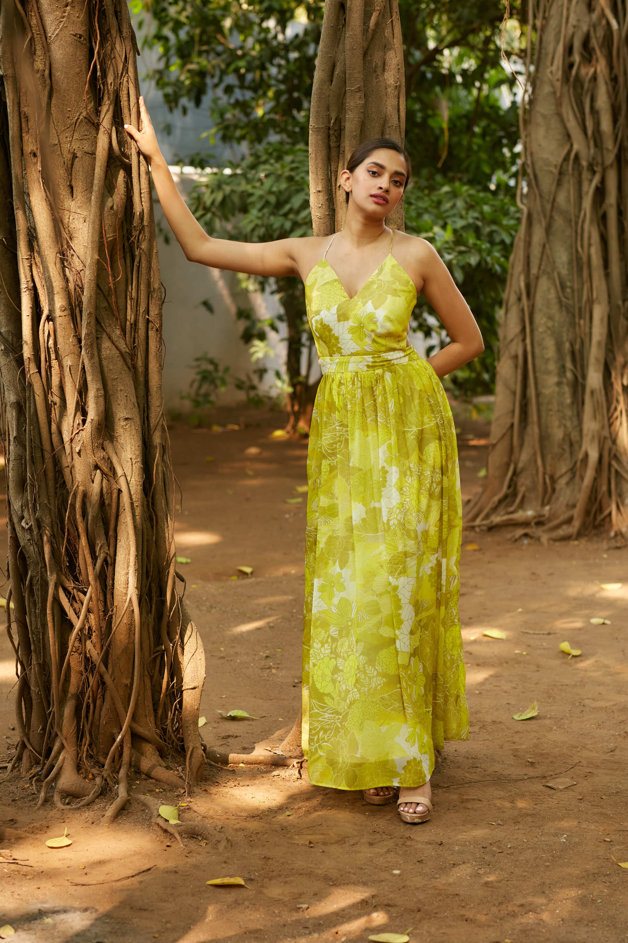 TUSCANY STRAPPY DRESS
