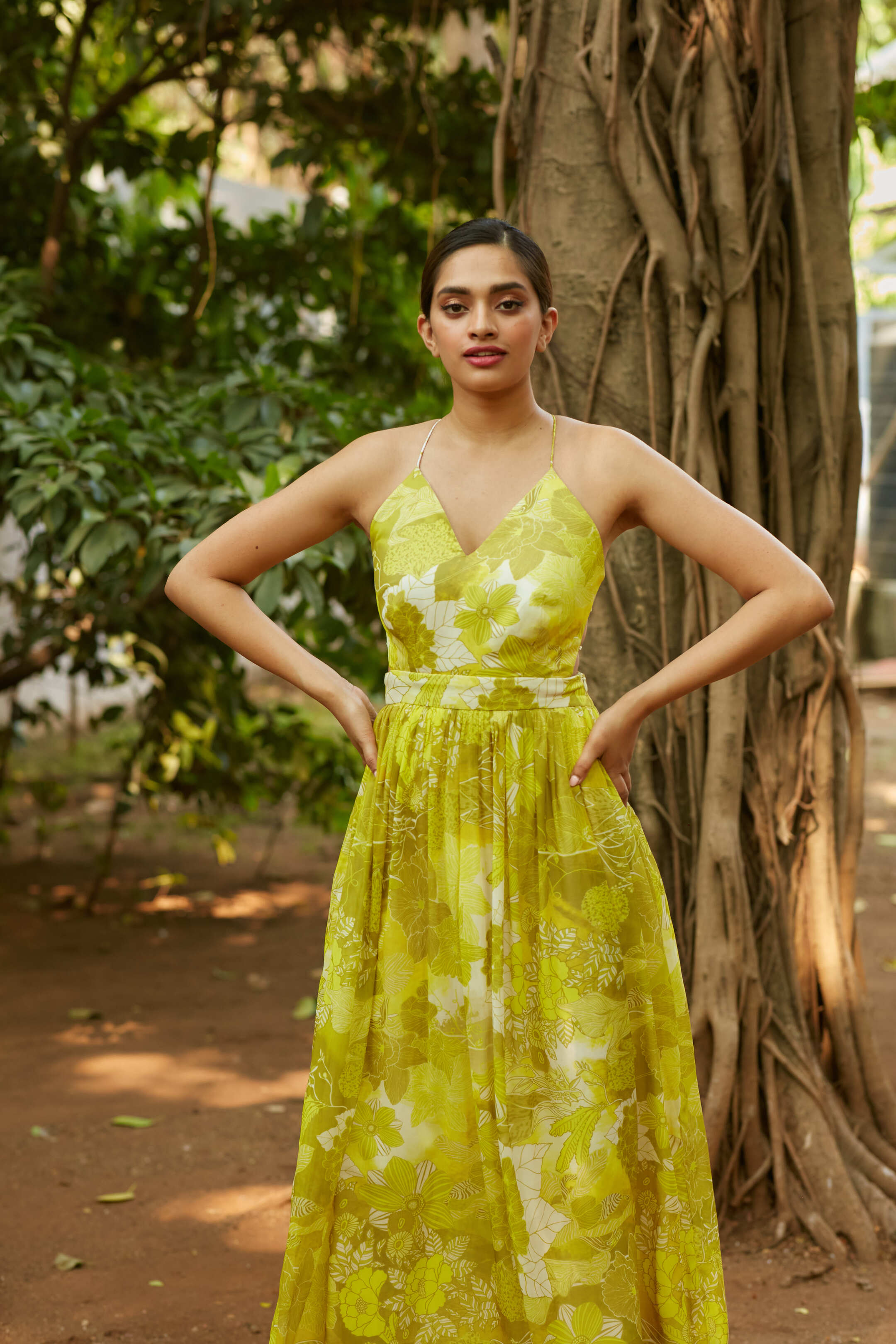 TUSCANY STRAPPY DRESS