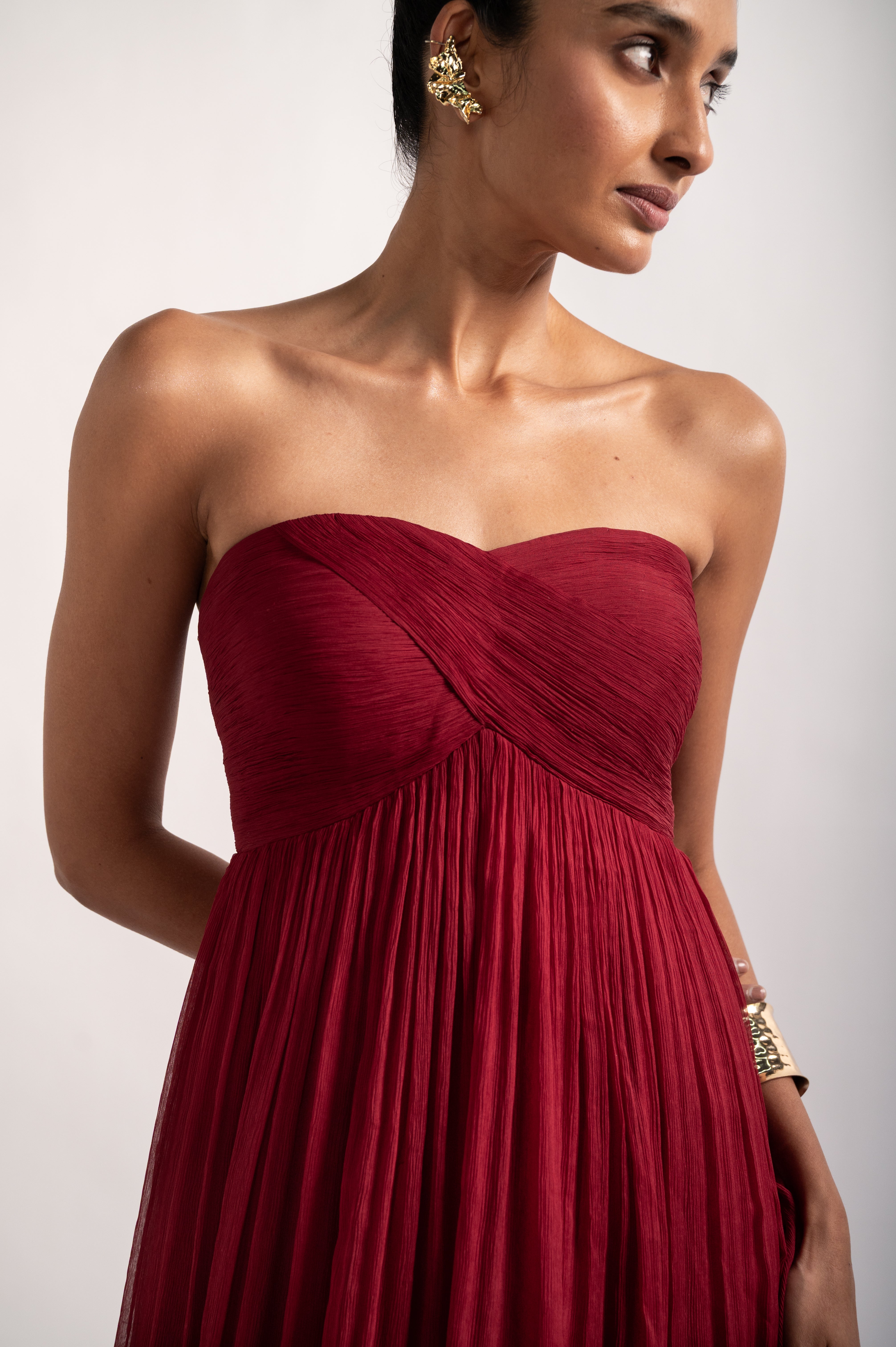 RED NADA MAXI WITH COVERUP