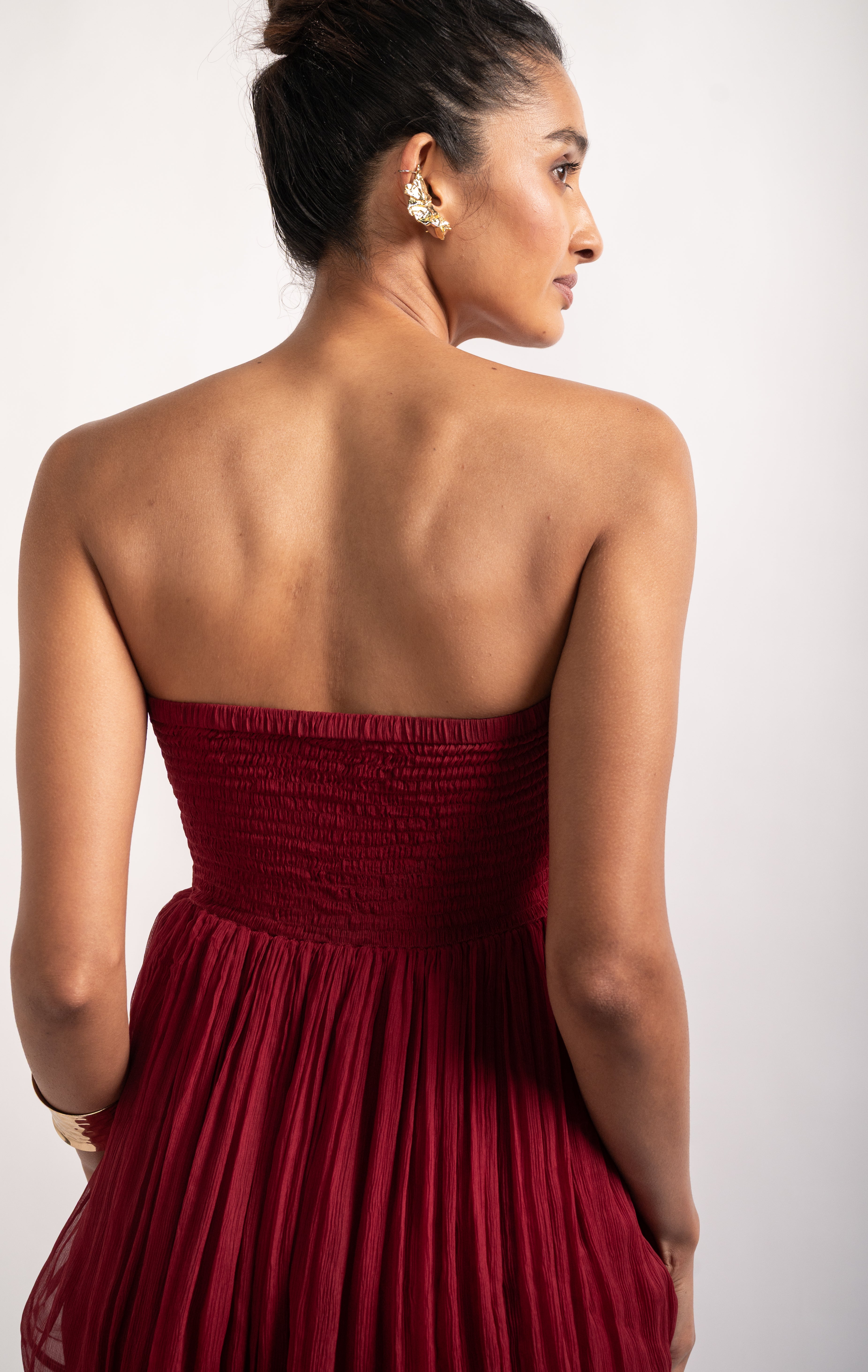 RED NADA MAXI WITH COVERUP