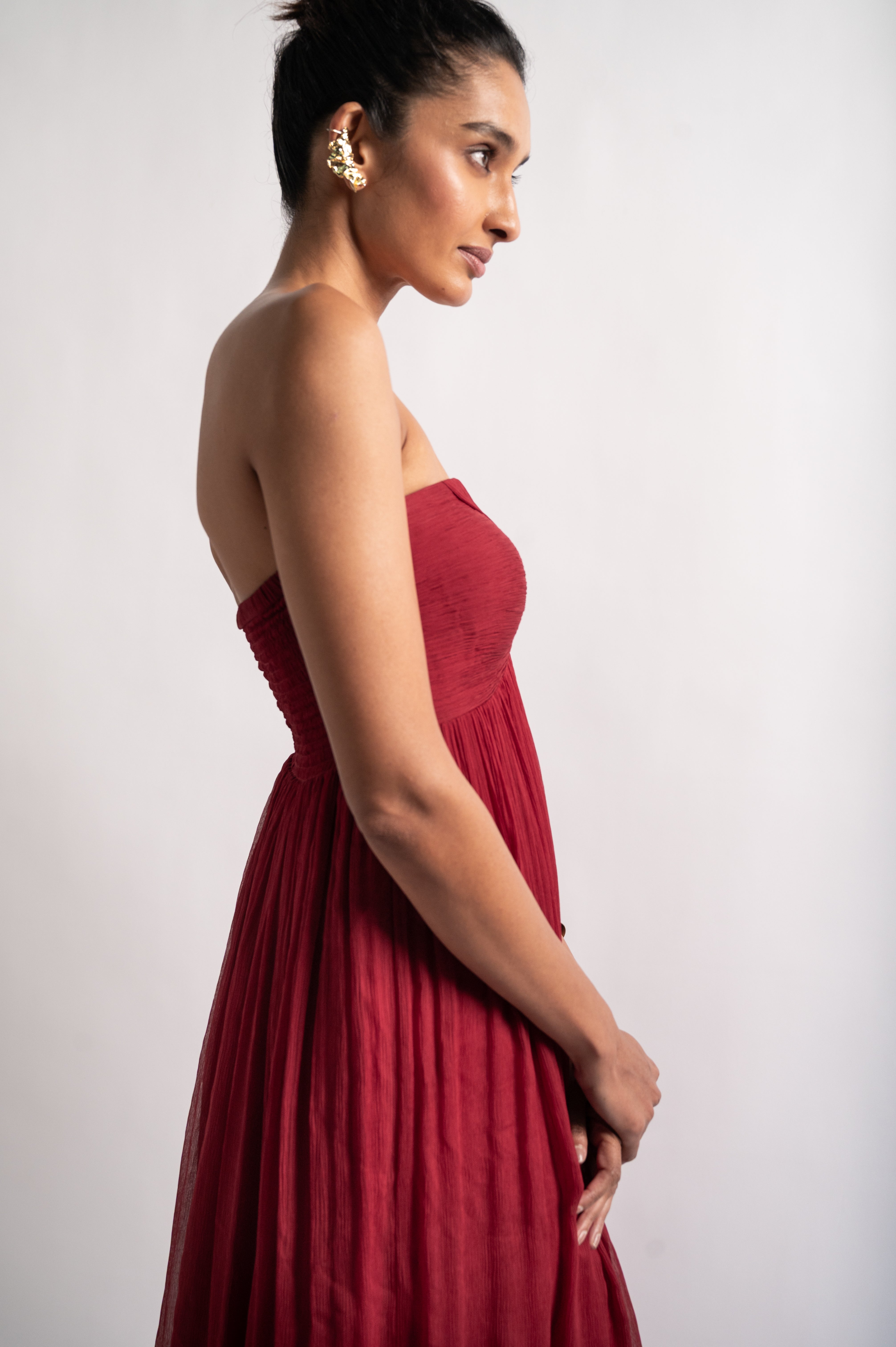 RED NADA MAXI WITH COVERUP