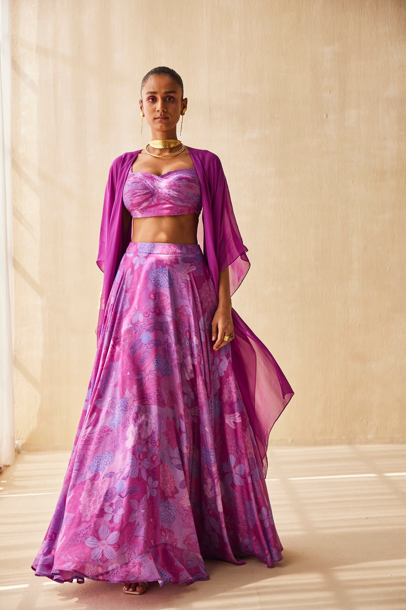 DEEP RHYTHM LEHENGA