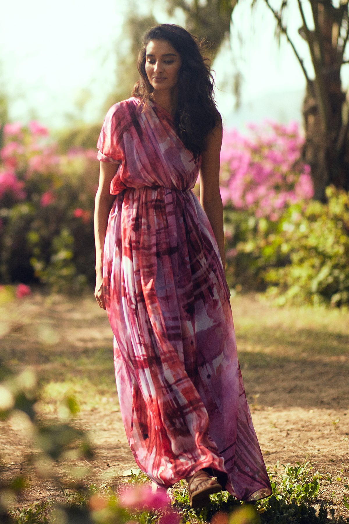 Ahura one shoulder dress