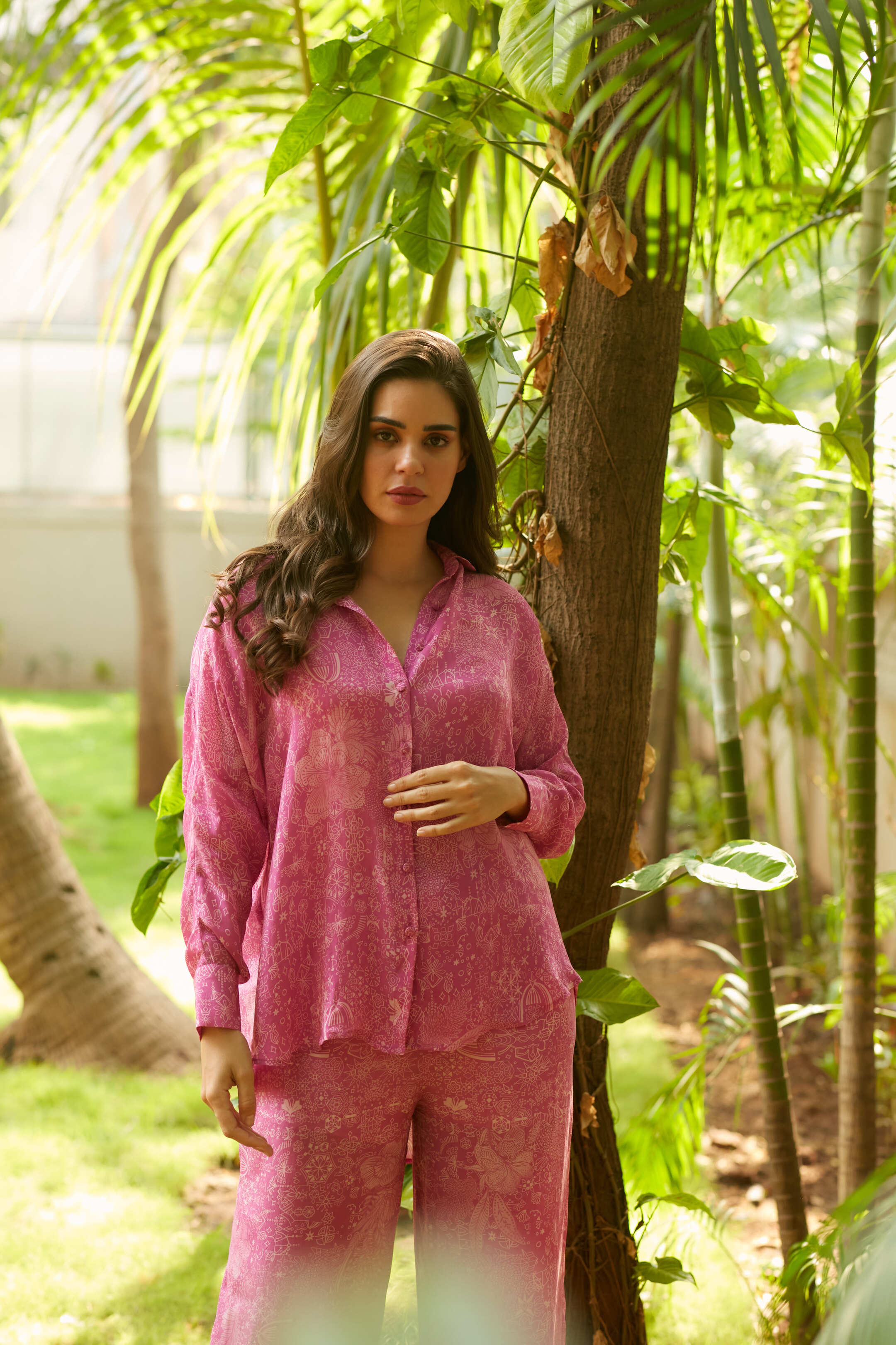 ASH ROSE DROP SHOULDER SHIRT