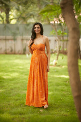 FLAME LILY MAXI DRESS