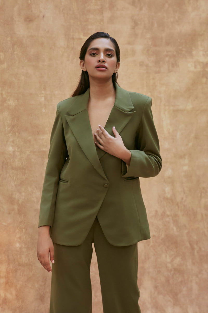 OLIVE BLAZER