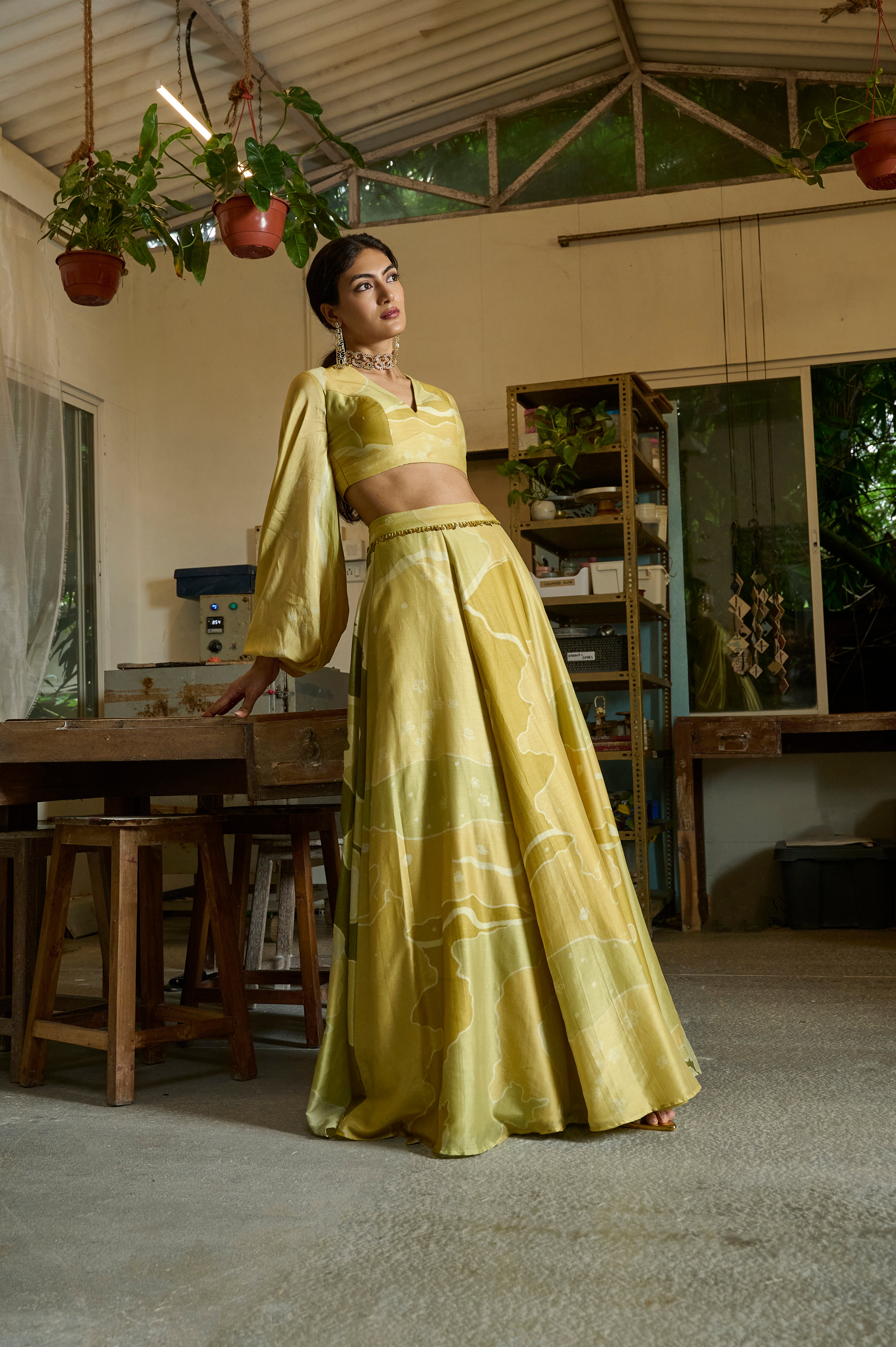 SUNSHINE YELLOW LEHENGA