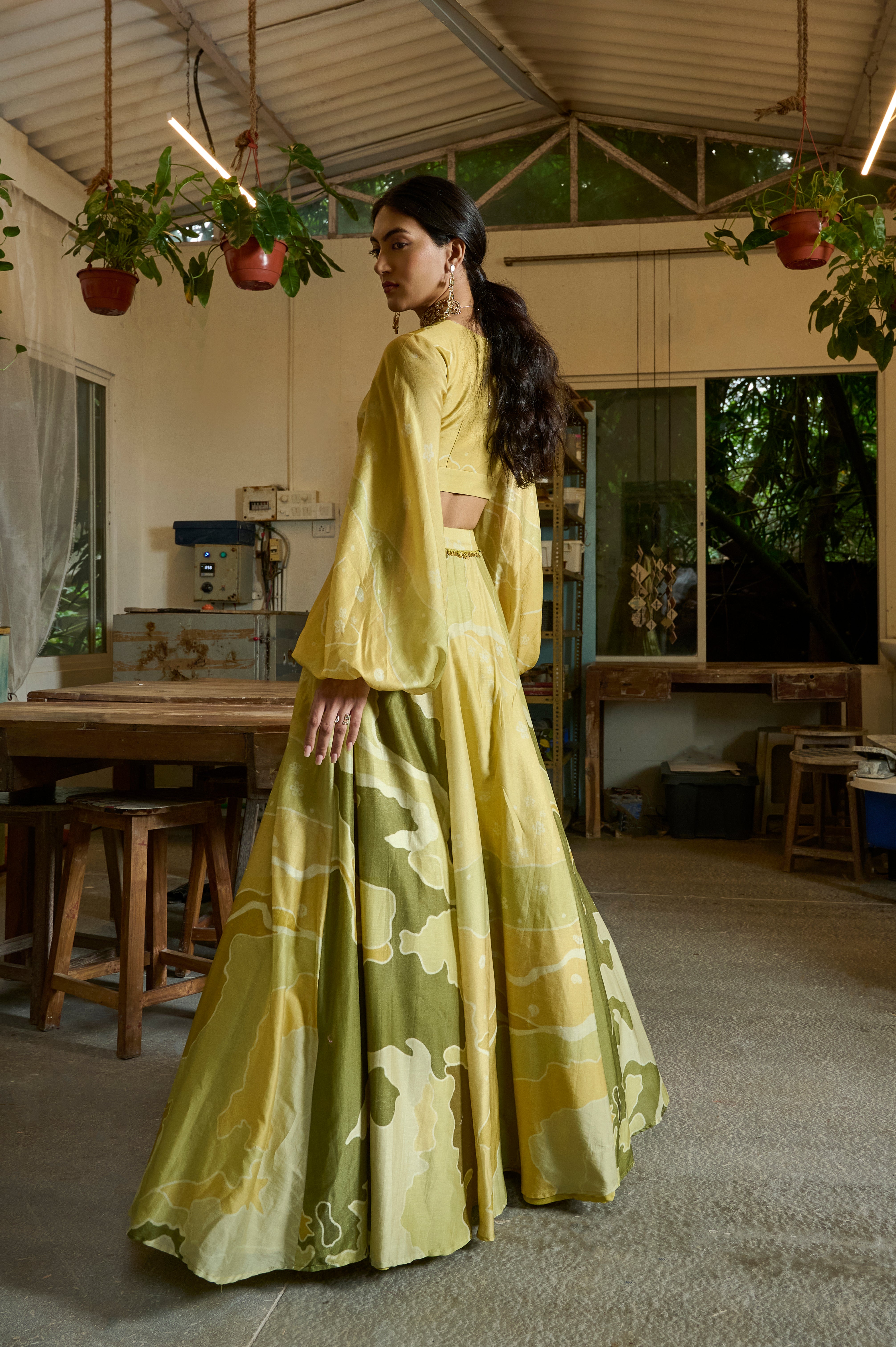 SUNSHINE YELLOW LEHENGA