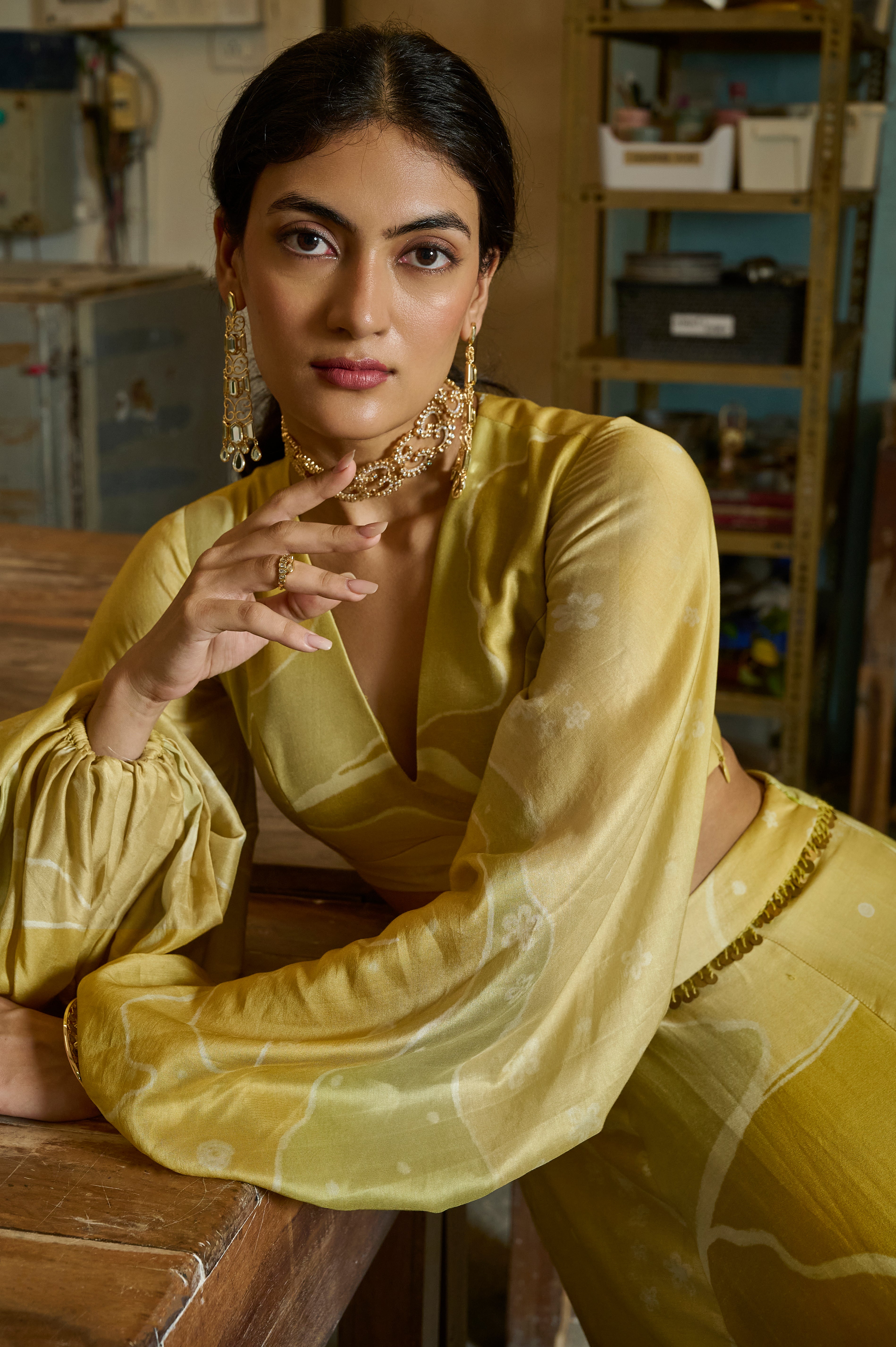 SUNSHINE YELLOW LEHENGA