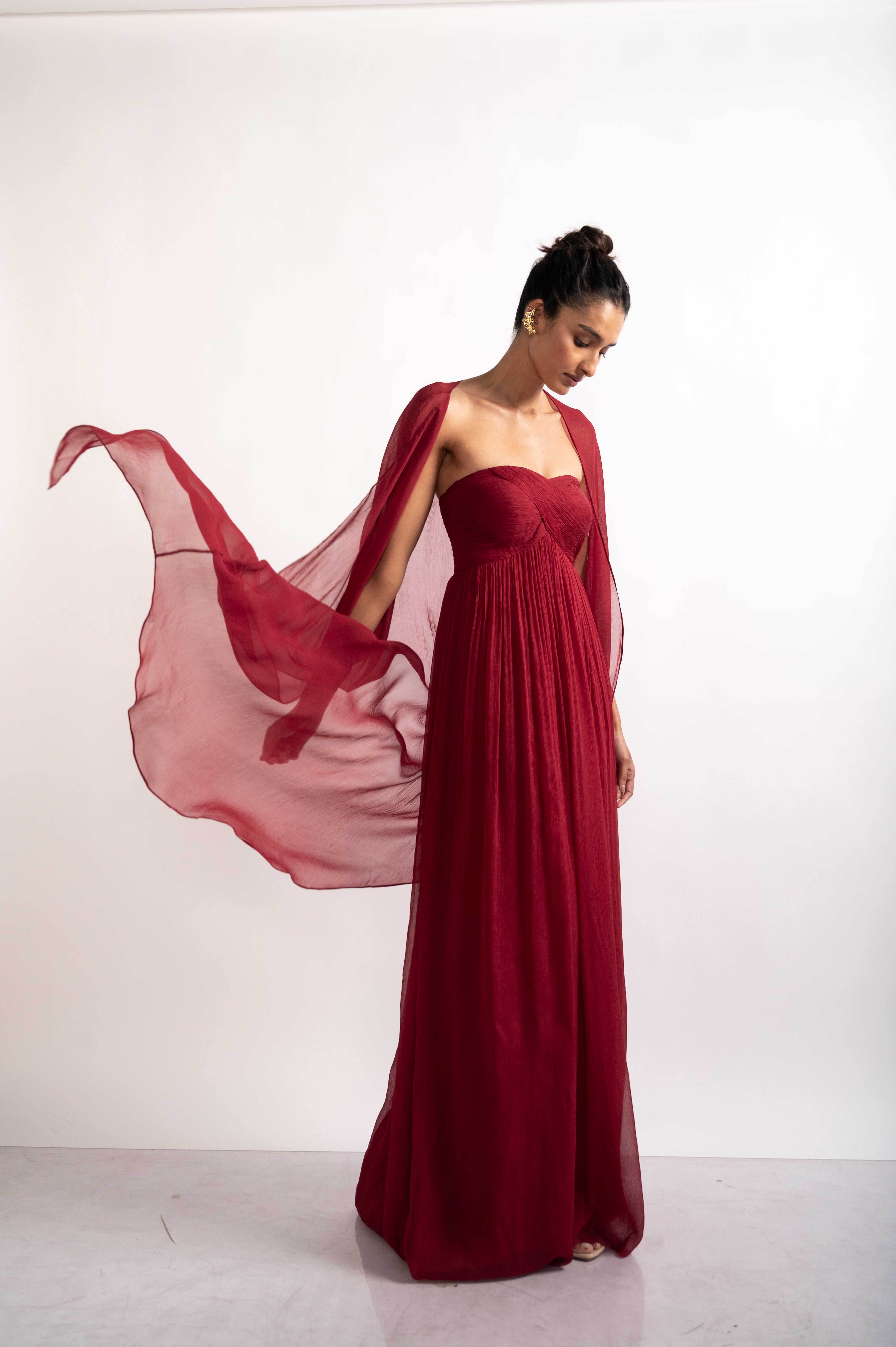 RED NADA MAXI WITH COVERUP