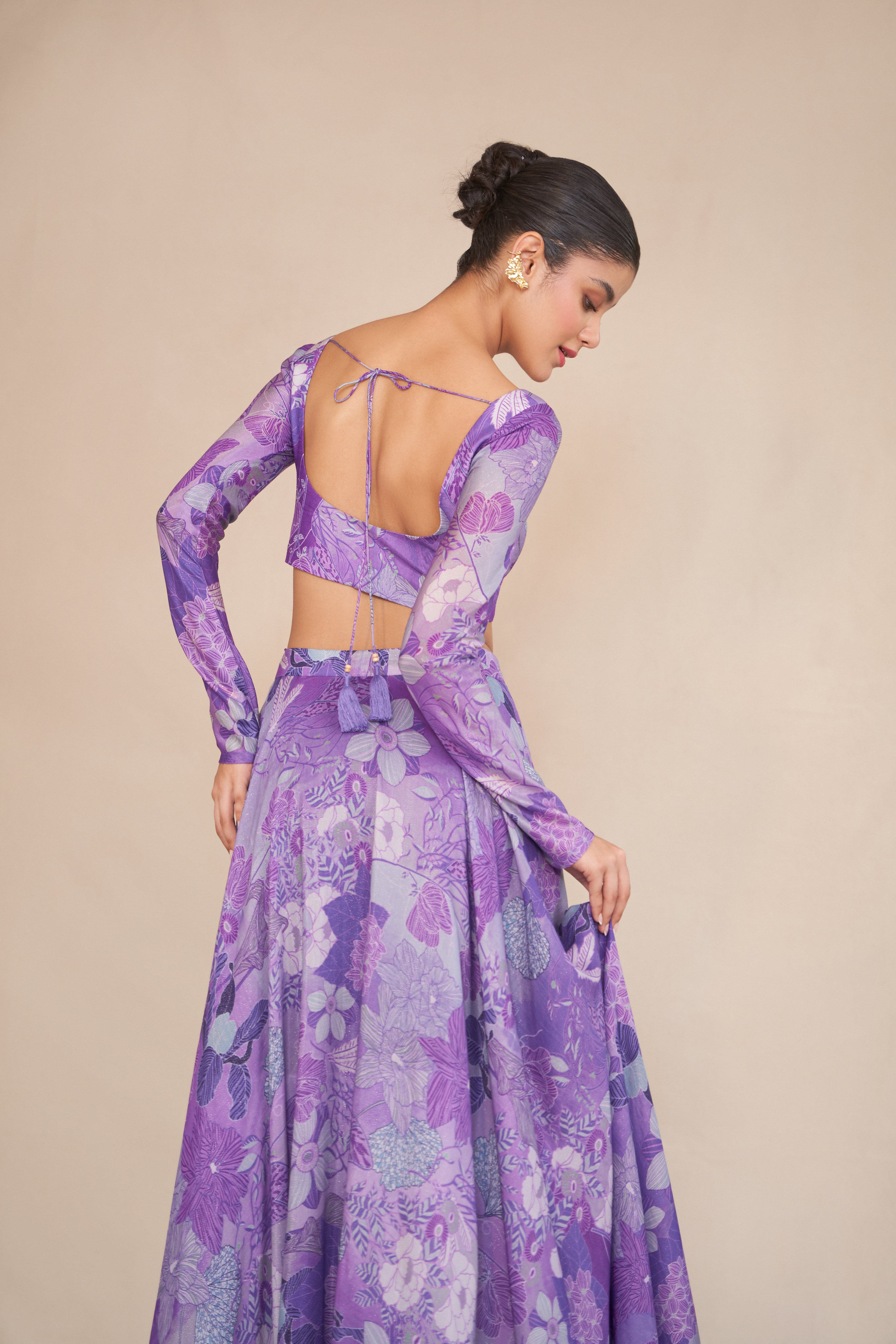 LILAC LEHENGA SET