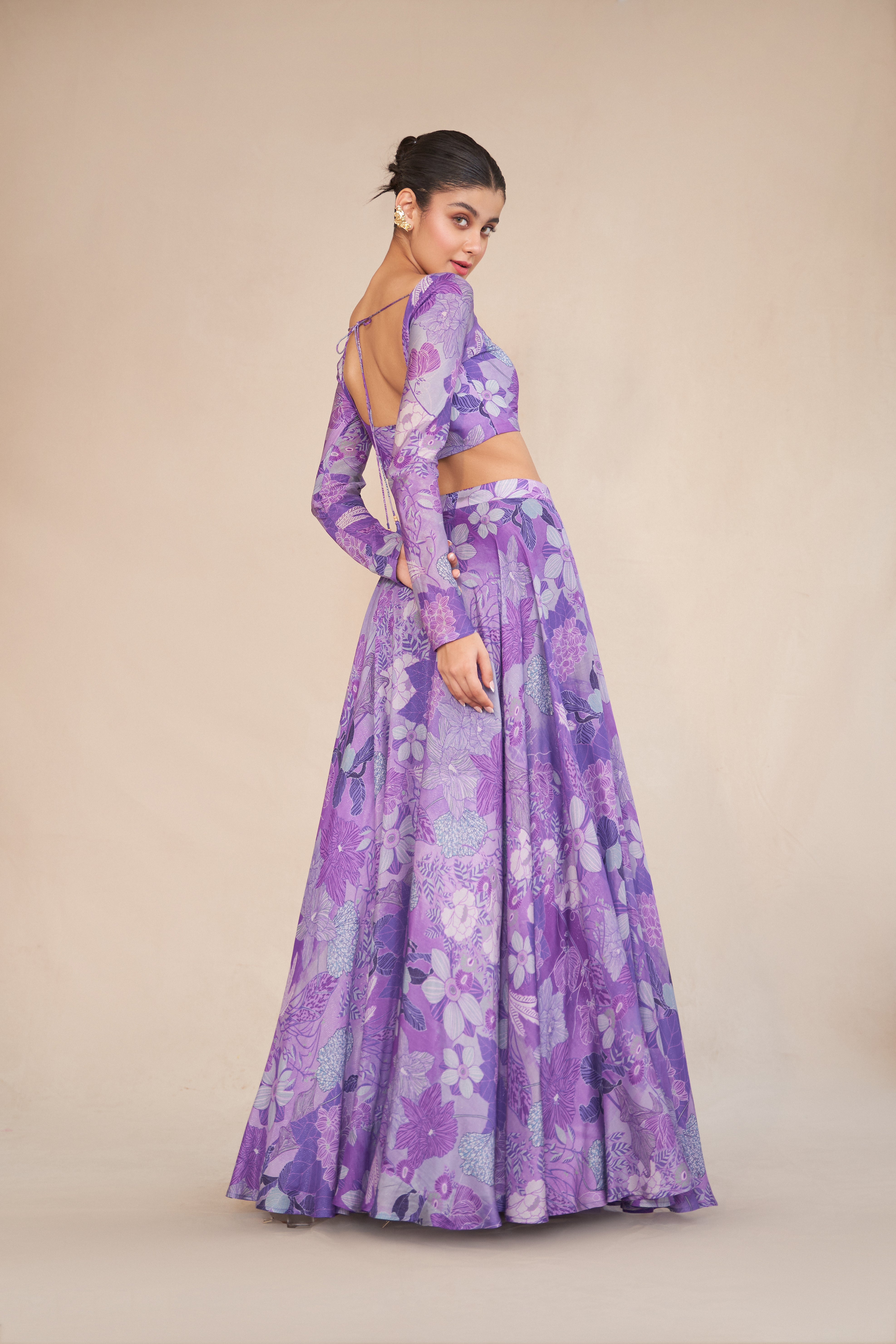 LILAC LEHENGA SET